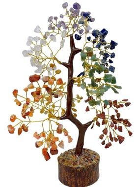 7 Chakra Crystal Tree of Life
